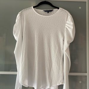 Rachel Roy puffed t-shirt with puffed sleeves